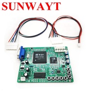 Carte de conversion DC5V 15K/24K RGB vers VGA, convertisseur CRT/CGA vers VGA, accessoires pour pièces de machine de jeu LCD d'arcade