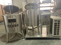 Pasteuriseur liquide blanc d'œuf, jus de yaourt, pasteuriseur de lait, prix pour machine de pasteurisation de lait