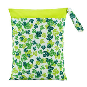 كيس مبلل كبير مقاوم للماء مطبوع خصيصًا حفاضات رطبة وجافة مقاوم للماء كيس حفاضات للأطفال متعدد الوظائف كيس مبلل للأطفال - Product Image 6