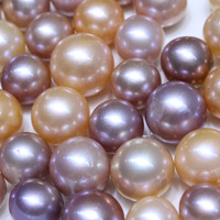 Perles d'Edison d'eau douce naturelles de qualité 4A 9-13mm en gros perles violettes fortes et lumineuses pour la fabrication de bijoux pour hommes et femmes