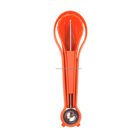 Trois-en-un multifonctionnel Fruit Ball Digger Flesh Removal Device DIY Fruit Carving Tool