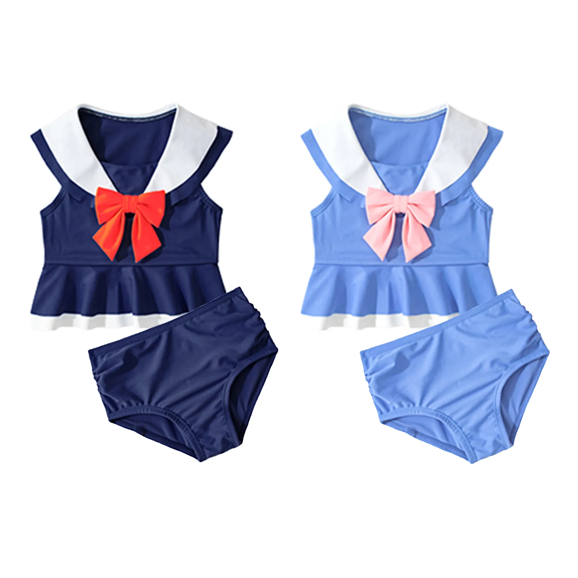 Trẻ em Toddler bé Đồ bơi beachwear Bikini Hot Bán áo tắm bãi biển cô gái Tow mảnh 2 mảnh OEM tùy chỉnh in