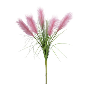 Fleurs artificielles Timo, herbe de roseau 60 cm, soie durable, décoration intérieure et extérieure - Product Image 5