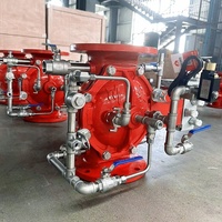 CA Valves d'alarme incendie Valve déluge à membrane antiexplosion avec panneau de commande