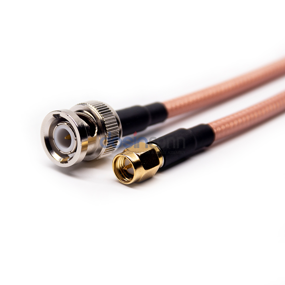 Кабель Bnc SMA по индивидуальному заказу, 50 ом, 75 Ом, радиочастотный разъем «штекер-штекер» с кабелем RG316