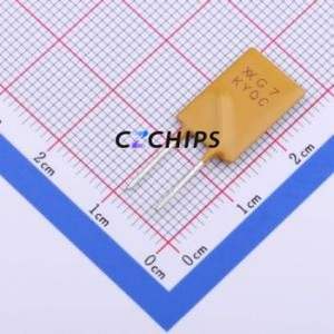 RGEF700 Resettable Fuse Through hole Component (THT),P=5.1mm Fuse 16V 100A 7A 11.9A - Product Image 1