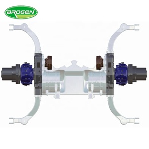 ชุดประกอบเพลาหลังรถบรรทุกคุณภาพสูง Brogen OEM พร้อมมอเตอร์ PMSM และเฟืองท้าย สำหรับรถบรรทุกขนาดเล็ก ใช้กับเพลา EV - Product Image 4