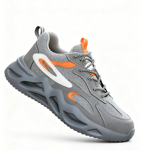 <span class=keywords><strong>Scarpe</strong></span> di sicurezza da lavoro <span class=keywords><strong>estive</strong></span> in acciaio composito leggero per uomo donna con Design stringato antiscivolo con ampia vestibilità - Product Image 4