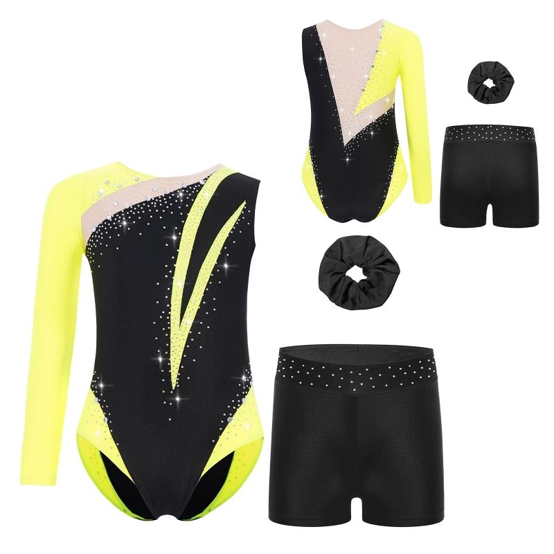 Fluorescent Yellow Black