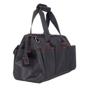 Échantillon gratuit : Sac de rangement pour outils de 18 pouces, sac à outils multi-usages robuste à ouverture large avec bandoulière réglable - Product Image 3