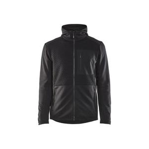 BLAKLADER - 354025269900XL Sweat à capuche avec fermeture éclair sur toute la longueur Noir-EAN 7330509775783 WORK HOODIES - Product Image 1