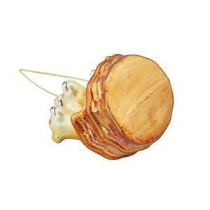Ours polaire bébés assis sur un canapé vacances cadeau <span class=keywords><strong>boule</strong></span> ornements arbre <span class=keywords><strong>de</strong></span> noël scène décoration pendentif verre peint - Product Image 2