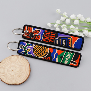 Llavero <span class=keywords><strong>con</strong></span> Diseño del Programa de Televisión Stranger Things, para Control de Acceso en el Campus Estudiantil y Decoración para Colgar el Identificador de Oficina - Product Image 4