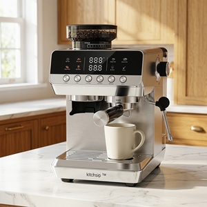 Machine à expresso haute puissance 1500W CM1622 1,8L 220-240V 50/60Hz Prise EU - Product Image 1