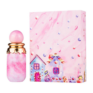 Parfum pour femme de luxe en gros, senteur rose bonbon guimauve, longue tenue, original, floral fruité, spray corporel arabe de Dubaï - Product Image 2