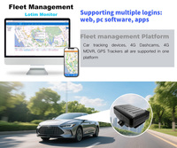 Caméra embarquée Android 10 4G à double objectif avec DMS ADAS, enregistrement vidéo 4 canaux, SOS d'urgence, visualisation en direct, interface RFID, garantie 1 an, LCD03