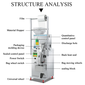 Multifunction <strong>Small</strong> Bag Powder Packing and Packaging <strong>Machine</strong> <strong>Automatic</strong> Weight Sachets Packing <strong>Machine</strong> - Product Image 2