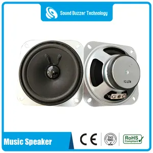 Bester Multimedia-Lautsprecher 4 Zoll mit PU-Kegel 102x102mm 8Ohm 10W Lautsprecher