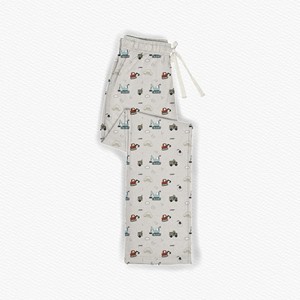 Pantalones de Hombre, Pantalones de Bambú de Pierna Recta, Ultra Suaves y Elásticos, con Estampado de Dibujos Animados, Ropa de Estar por Casa - Product Image 3