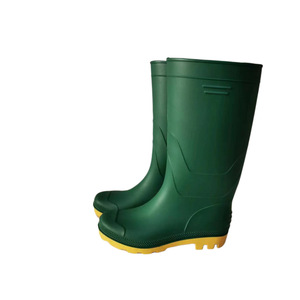 <span class=keywords><strong>Botas</strong></span> de lluvia con suela de PVC resistente para Otoño/Invierno, <span class=keywords><strong>botas</strong></span> altas amarillas impermeables a prueba de aceite para uso en fábrica, equipo de lluvia para el cuidado de los pies barato - Product Image 4