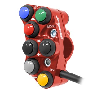 Interrupteur de guidon gauche pour Ducati Streetfighter V4 (rouge) - Product Image 2