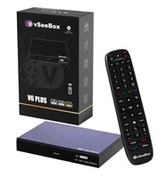Nouveau lecteur multimédia intelligent VSeeBox V6 Plus 64 Go 8K HD, commande vocale officielle