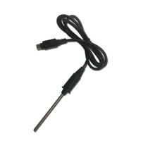 Capteur de température de sonde de viande de réponse rapide de haute précision étanche de haute qualité pour la nourriture avec tête SUS