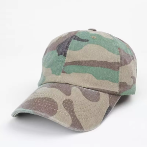 Factory 2026 Customized Camo Cotton Material Flat Embroidery logo <b>Men</b> Caps Summer Outdoor <b>Baseball</b> <b>Hat</b> and Cap <b>for</b> Male - Product Image 3