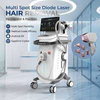 Nubway - Vente flash - Machine de beauté laser à diode pour l'épilation, double tête, 4 longueurs d'onde, 808, laser médical