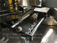 Impresora de pantalla de botella CNC automática de 4 colores Máquina de impresión de vidrio digital