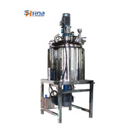 Tanque de Mezcla con Calentamiento y Agitador para Champú, Jabón Líquido, Detergente, Cosméticos y Alimentos