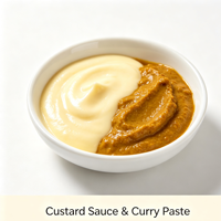 Marmite de cuisson industrielle automatique à bascule, à double enveloppe, à vapeur et à gaz, pour la préparation de pâtes de curry et de sauces à la crème, avec agitateur planétaire