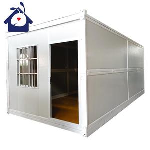 Maison modulaire mobile préfabriquée pliable de conteneur vivant pliable de 20 pieds pour l'application d'immeuble de bureaux pliable étanche - Product Image 2