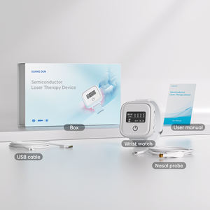 Neue 650nm 8-Laser-Therapie Weiße Armbanduhr GD07-W-2 - Tragbar als Handgelenk-/Nasenclip/Anhänger - Product Image 6