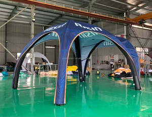 Carpa Inflable Publicitaria con Forma <span class=keywords><strong>de</strong></span> <span class=keywords><strong>Araña</strong></span>, Fabricada con <span class=keywords><strong>Tela</strong></span> Oxford <span class=keywords><strong>de</strong></span> PVC, Impermeable y Ligera para Eventos al Aire Libre - Product Image 3