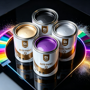 Uitstekende weerbestendigheid Acryl vloeibare coating autolak 1K 2K Solid Paint Candy Coat hoogglans spuitapplicatie - Product Image 6