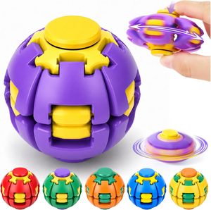 Nouveau Fidget Spinner Balle à Engrenages Imprimée en 3D, Jouet Sensoriel Anti-Stress à Presser et à Rotater pour Enfants et Adultes, Cadeau de Bureau, Vente en Gros - Product Image 1