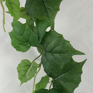 ต้นไม้แขวนผนังยาว230ซม.,ต้นไม้เทียมพลาสติกสีเขียวสำหรับแขวนพวงมาลัยใบไม้ - Product Image 2