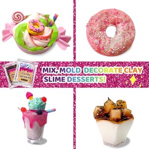 Increíble DIY Ice Cream Slime Kit 12 Color Playdough para niñas de 8-13 años Idea de regalo de cumpleaños - Product Image 3