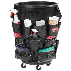 Organizer per la pulizia Brute Cleaning Caddy da 167 L con tasche per forniture e attrezzi - Product Image 1
