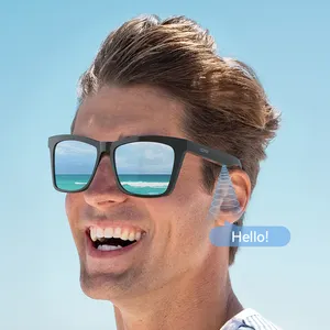 حار مبيعات الأزياء مكبر الصوت اللاسلكي سماعة Gafas Tws سماعة الموسيقى 5.3 نظارات ذكية الرقمية الزجاج الصوت الأزرق الأسنان النظارات الشمسية