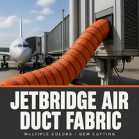 Caoutchouc synthétique Hypalon CSM de qualité aéronautique pour les conduits de ventilation inférieurs des avions