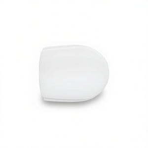 Sedile WC per Pozzi Ginori Idea Plus Forma 6 Bianco 43 cm Lunghezza Cerniere a Loop - Product Image 3