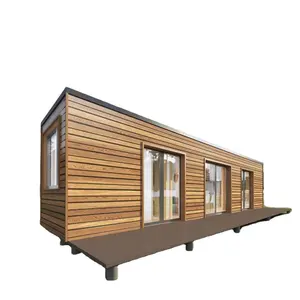 Mobile home container housing meeting room z shape steel sound proof