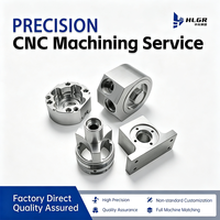 Composants d'automatisation industrielle HUALONG, pièces de quincaillerie usinées CNC de précision sur mesure, service d'usinage CNC, alliage de titane