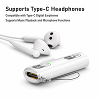 Adaptateur casque Type-C 2-en-1 avec charge PD/QC 100W, USB 3.2 Gen 2 10 Gbit/s OTG et contrôle intégré