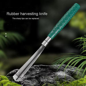 Coltello per Raccolta della Gomma Naturale, Manuale Pieghevole con Lama Affilata e Supporto per Coltello - Product Image 2