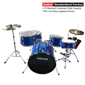 GE1335 - Juego de Batería Acústica Profesional de Jazz para Música, con Pedales, Platillos, Soportes y Taburete - Product Image 1