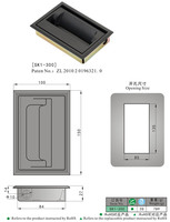 Verrou de compression vertical SK1--300 pour chambre d'essai
