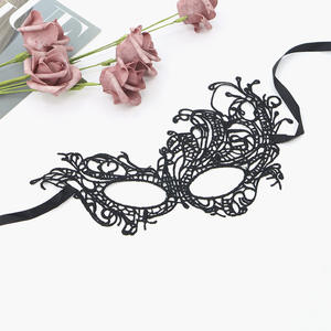 <span class=keywords><strong>Masque</strong></span> de carnaval en polyester à dentelle sexy et mystérieuse, idéal <span class=keywords><strong>pour</strong></span> Halloween, la Saint-Valentin et <span class=keywords><strong>les</strong></span> remises de diplômes - Nouveauté promotionnelle - Product Image 3